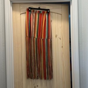 Western Fringe Skirt